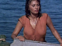 1. Sophia Loren Sexy – Boy on a Dolphin, 1957