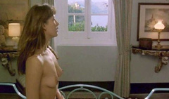 6. Sophie Marceau Naked – Al di la delle nuvole, 1995