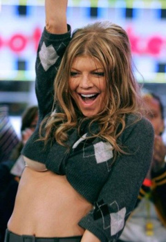 1. Stacy Ferguson - Fergie Sexy – TRL, 2006