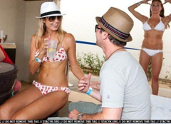 6. Stacy Keibler – bikini, 2009