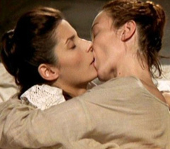 5. Stefania Rocca Naked – Rosa e Cornelia, 2000