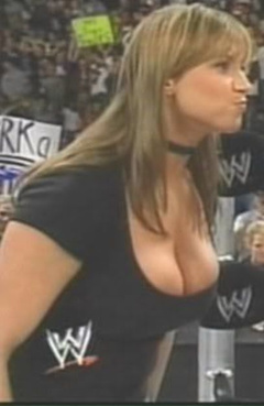 5. Stephanie Mcmahon Naked – WWE Monday Night RAW, 2002