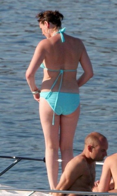 2. Suranne Jones – blue bikini, 2005