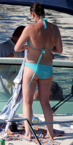 3. Suranne Jones – blue bikini, 2005