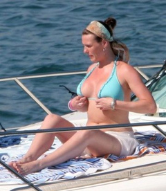 4. Suranne Jones – blue bikini, 2005