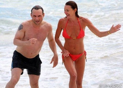 4. Tamara Mellon – Topless sunbathing, 2009