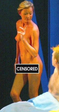 8. Tracy Shaw Naked – The Blue Room, 2003