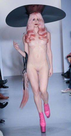 3. Tree Carr Naked – London fashion week, 2010