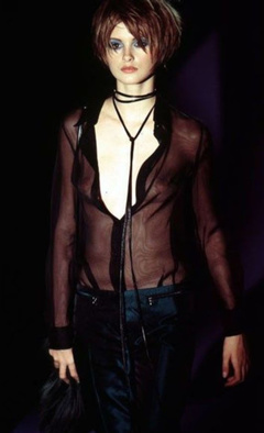 6. Trish Goff – catwalk oops