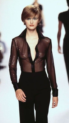 8. Trish Goff – catwalk oops