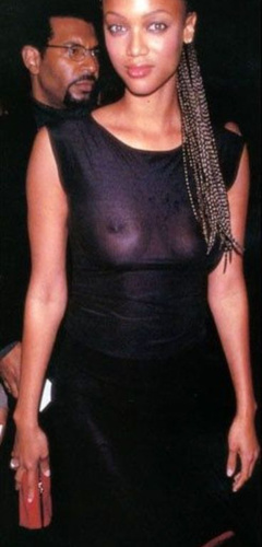 3. Tyra Banks – see through, 1999