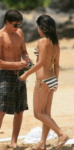 3. Vanessa Hudgens – white bikini, 2007