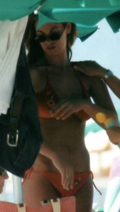 3. Vanessa Incontrada – red bikini, 2006