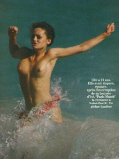 8. Vanessa Paradis – nude swimming, 1994