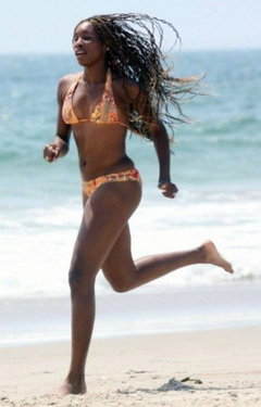 5. Venus Williams – bikini at the beach, 2007