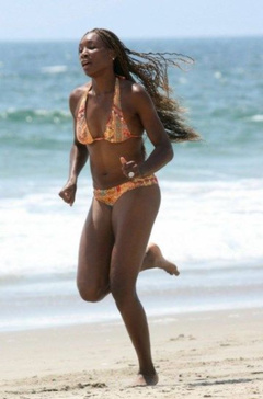 8. Venus Williams – bikini at the beach, 2007