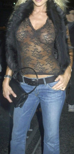 1. Victoria Silvstedt – Victoria Silvstedt See Through Top, 2009