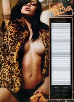 11. Vikki Blows Tits, Ass – 2008 calendar, 2007
