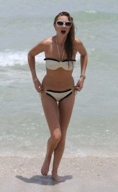 9. Whitney Port – bikini, 2009