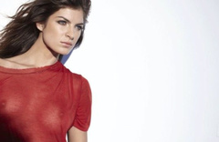 10. Yaya Kosikova – topless photoshoot, 2010