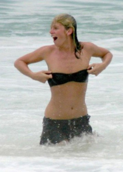 5. Zoe Ball – black bikini, 2006