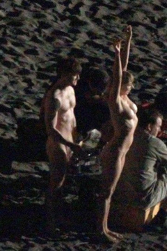 1. Zoe Kazan Naked – On the Set of The F Word, 2012