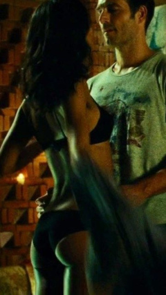 12. Zoe Saldana Naked – Colombiana, 2011