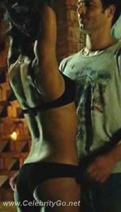 13. Zoe Saldana Naked – Colombiana, 2011