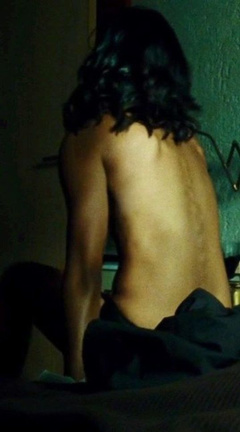 15. Zoe Saldana Naked – Colombiana, 2011