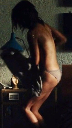 17. Zoe Saldana Naked – Colombiana, 2011