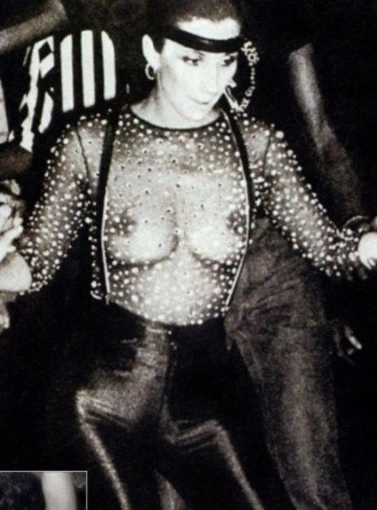 1. Cher - Tits, Unknown Magazine.