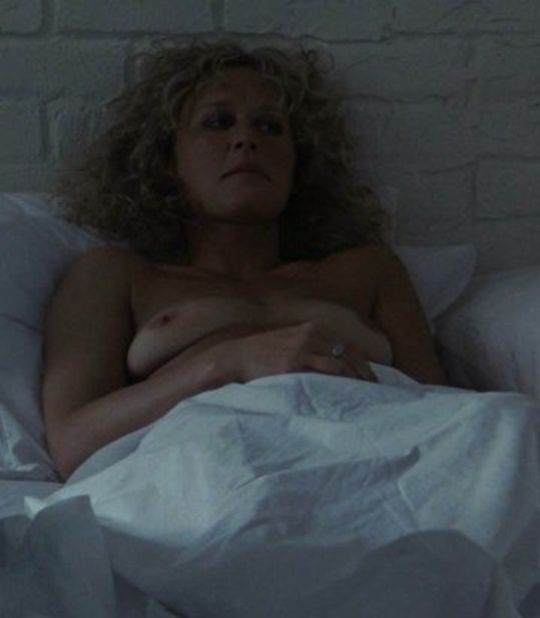 Glenn Close Naked - Fatal Attraction, 1987.