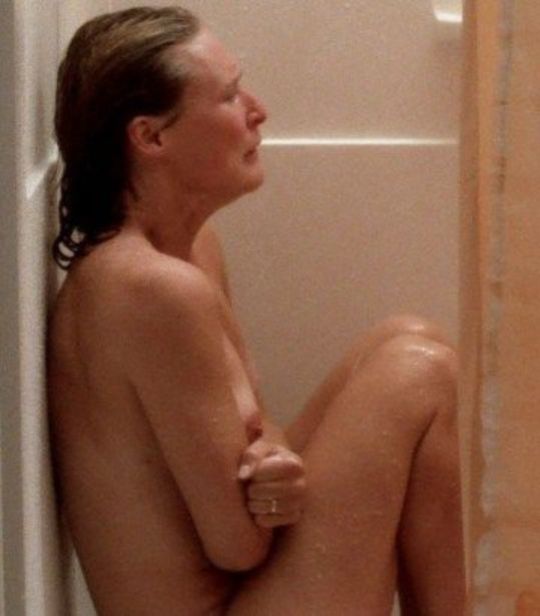 Glenn Close Naked - The Big Chill, 1983.