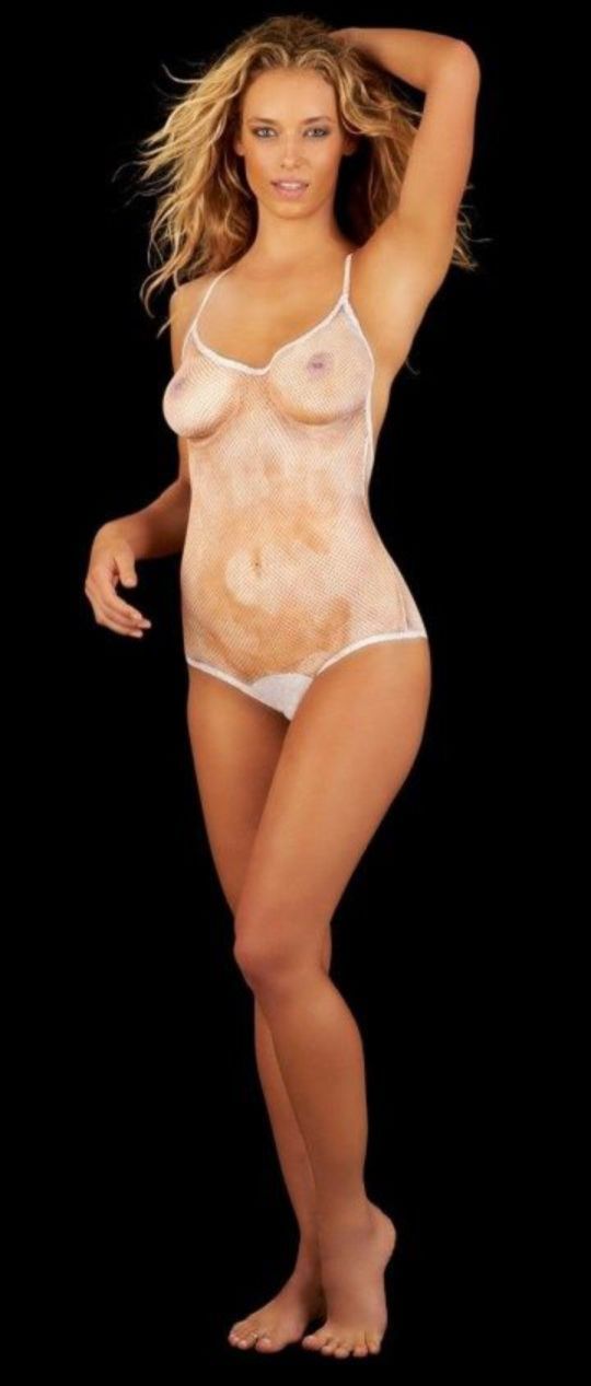 Hannah Ferguson Body Paint - Sports Illustrated, 2014.