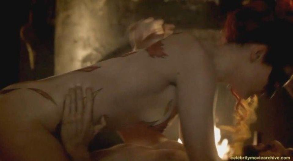 2. Laura Haddock Naked - Da Vinci's Demons, 2013.