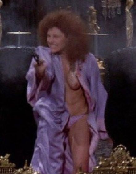 Mary Elizabeth Mastrantonio Naked - Scarface, 1983.