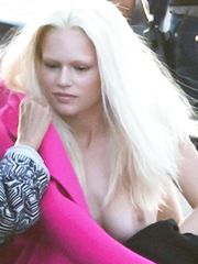 Anna Ewers – topless, 2014