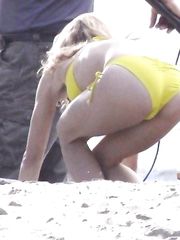 AnnaLynne McCord – yellow bikini, 2009