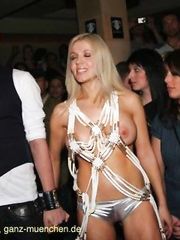 Davorka Tovilo Naked Boob – Fashion Show, 2007
