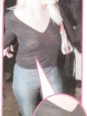 Emma Bunton – See through blouse, 2002