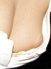 Francesca Sandford – nipple slip, 2010