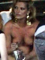 Kate Moss – topless photoshoot, 2008