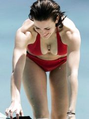 Kirsty Gallacher – red bikini, 2006