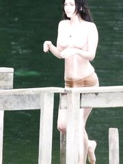 Megan Fox Sexy – On The Set of Jennifer’s Body Movie, 2008