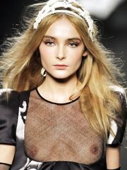 Snejana Onopka See-Through – Paris Fashion week, 2008