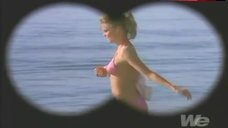 10. Catherine Mary Stewart in Bikini on Beach – Hollywood Wives