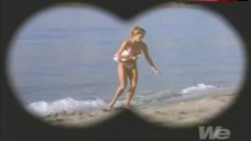 4. Catherine Mary Stewart in Bikini on Beach – Hollywood Wives