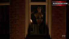 2. Leah Cairns Undressing For Man – Fargo