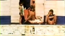 9. Nuria Hosta Topless Sunbathing – La Rubia Del Bar