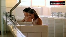 1. Sarah Laine Lesbian Scene in Shower – Wild Things: Diamonds In The Rough
